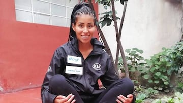 Kimberly García, marchadora peruana.