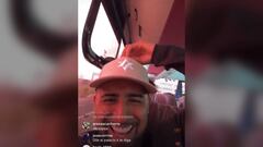 Arturo Vidal estaba transmitiendo en vivo y se acordó de Johnny Herrera: registro viral en Chile