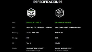Nvidia Battlebox, así son los PC gaming GeForce GTX