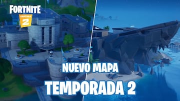 Fortnite Cap&iacute;tulo 2 - Temporada 2: as&iacute; es el nuevo mapa