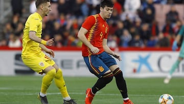 Jorge Mer&eacute;, con la selecci&oacute;n espa&ntilde;ola. 