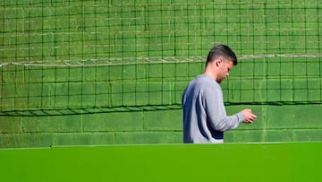 Mikel Martija, del Racing.