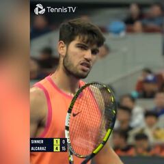 La obra de arte de Alcaraz a la que el mundo del tenis se rinde: “Nacido para volear”