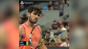 La obra de arte de Alcaraz a la que el mundo del tenis se rinde: “Nacido para volear”