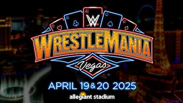 Este es el logo de Wrestlemanía 41 que se llevará a cabo en 2025.