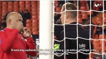 "Si Parejo está muy cachondo tirará el penalti al medio arriba"