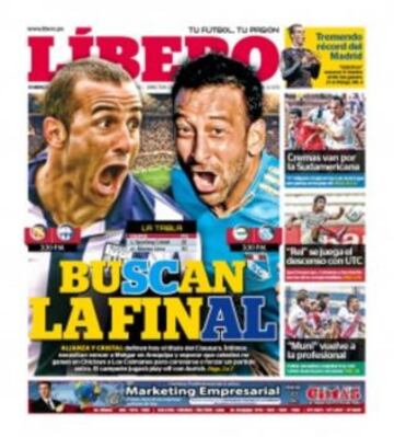 Portadas de la prensa deportiva