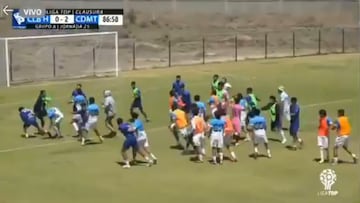 Vídeo: Brutal pelea campal en la Tercera División de México