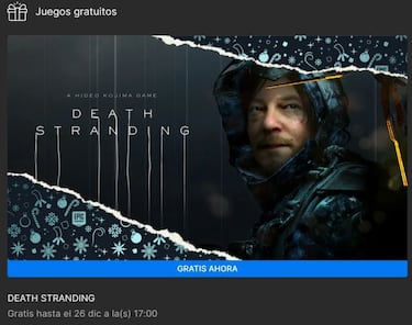 Death Stranding gratis en la Epic Games Store durante 24 horas: cómo descargarlo paso a paso