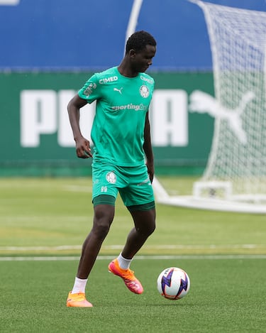 Koné Zié, el muro marfileño que asombra en Palmeiras