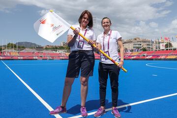 María Prados y Alba Gamell, en el Olímpic de Terrassa.