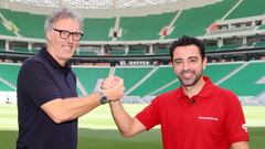 Xavi Hern&aacute;ndez en una entrevista para la Organizaci&oacute;n de Qatar 2022