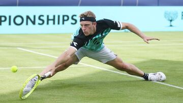 Davidovich cay&oacute; en la fase previa de Wimbledon.