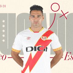 Falcao, el mejor jugador de septiembre en Rayo Vallecano
