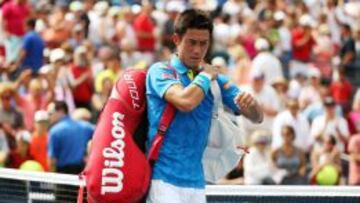 Nishikori se despide de Nueva York.