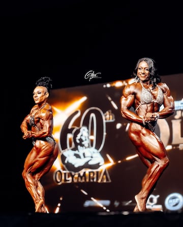 Andrea Shaw, nacida en Detroit, ha sido campeona de Ms. Olympia cinco años consecutivos (2020, 2021, 2022, 2023 y 2024).