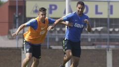 Pablo Pérez y Fabra, dudas para el partido ante Estudiantes