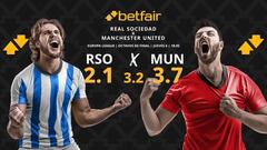 Real Sociedad vs. Manchester United: horario, dónde ver, pronósticos y cuadro