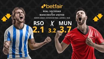 Real Sociedad vs. Manchester United: horario, dónde ver, pronósticos y cuadro