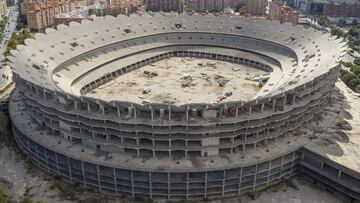 04/10/17 VALENCIA CF - ESTADO ACTUAL NUEVO ESTADIO OBRAS 
 NUEVO MESTALLA - NOU MESTALLA
 
 
 