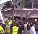 Un fallecido y 85 heridos en un accidente ferroviario en Sant Boi de Llobregat