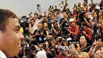 <b>OBJETIVOS</B>. Quiero ganarlo todo, aunque
la Liga y la Champions League son prioritarios para nosotros.