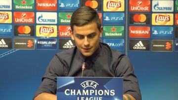 Dybala: "Estoy feliz pero lo que pueda pasar en el futuro no lo sé"