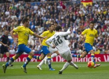 Gol de Isco (1-0).