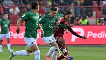 Venezuela - Bolivia: a qué hora juegan, horario, TV, canal y cómo ver el partido de las Eliminatorias Mundial 2026