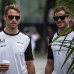 Button quiere que Alonso le “destroce” en Austin
