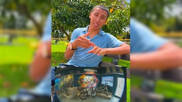 El ciclista que ganó la icónica competencia en 2019, informó que la bici con la que se subió a lo más alto del podio y que tenía exhibida en su local desapareció.