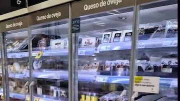 Un experto va al Carrefour a por quesos ¡°de m¨¢ximo nivel¡± y sale con una lista enorme de quejas