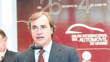 <b>DISCURSO. </b>El dicurso de Sainz se pareció más al de un alto ejecutivo que al de un deportista recién retirado.