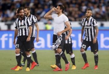 Juventus derrotó por 2-1 a Lazio en tiempo extra, y se coronó campeón de la Copa Italia 2014-15. La escuadra de Turín sueña con el ansiado ‘triplete’.