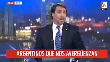 Periodista argentino habla de las miserias de su país sin tapujos