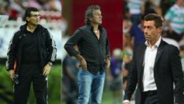 Cinco técnicos han sido destituidos tras 13 fechas disputadas en el Apertura 2015.