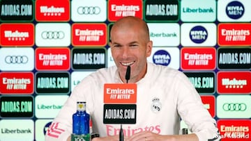 Zidane: "Tenemos derecho a jugar la Champions, es absurdo"