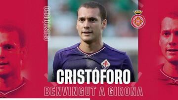 Cristóforo, la sorpresa del Girona en el cierre de mercado