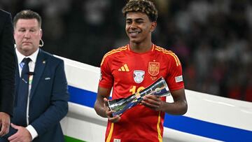 Lamine, asusta: mejor joven de Europa a los 17 a?os