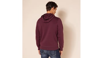 Sudadera con capucha de Amazon Essentials para hombre de color granate