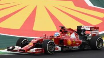 Alonso, siempre por encima del rendimiento de su Ferrari.