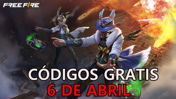 Free Fire | Códigos de hoy sábado 6 de abril de 2024: recompensas gratis