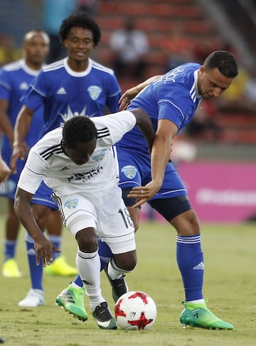 El amistoso terminó 6-3 a favor de los amigos del francés.