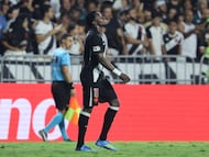 Andrés Gómez le dio la victoria a Vasco ante Sao Paulo.