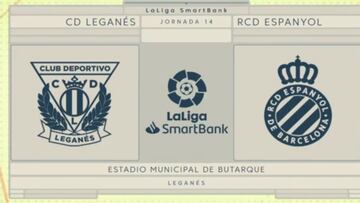 Resumen y goles del Leganés vs. Espanyol de la Liga Smartbank