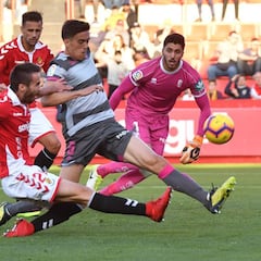 El Granada es el que menos jugadores usa; Nástic el que más