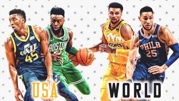 Cartel del Rising Stars del All Star de la NBA.