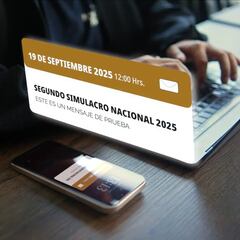 Simulacro Nacional 19 de septiembre: esta es la hora exacta en que sonará la alarma en tu celular