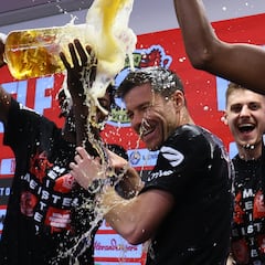 Xabi, desatado: “¡Hoy cerveza alemana y mañana día libre!”