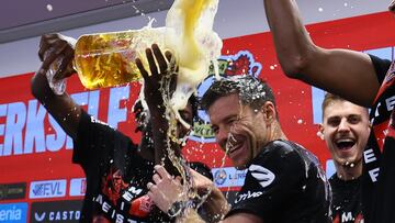 Xabi, desatado: “¡Hoy cerveza alemana y mañana día libre!”